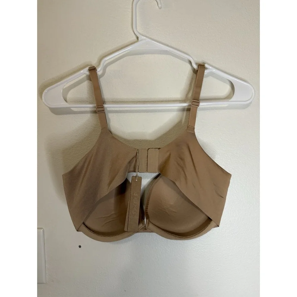 Skims Ultimate Push Up Plunge Bra Clay Size 34D‎ NWT - Picture 2 of 3